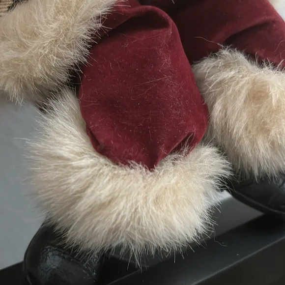 Vintage Holiday Christmas Santa Claus Vintage Small Sitter Home-decor Final Sale - Picture 4 of 7